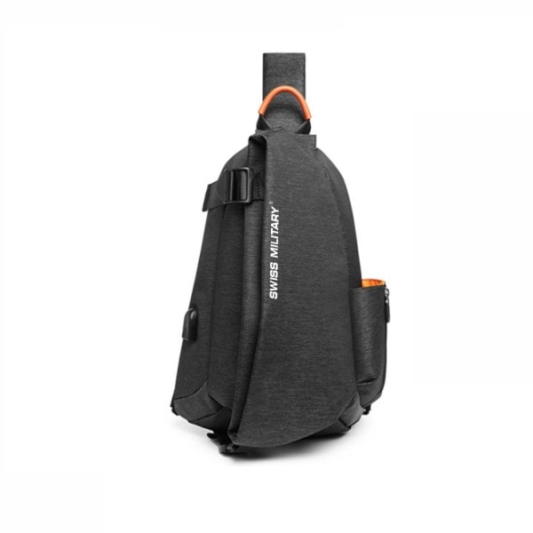 Multi Functional Mænd's Crossbody Taske Lokomotiv Taske Moderig vandtæt skulder taske
