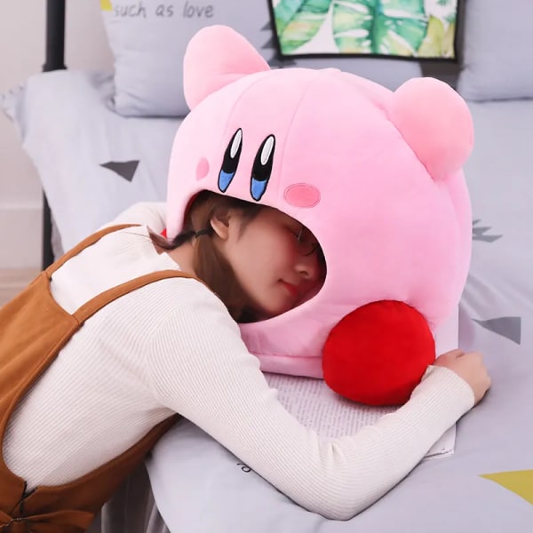 Anime Pelit Kirby Oheislaite Pehmo nukke Hauska Nap Tyyny Pehmeä Lemmikki Kissa Pesä Kawaii Täytetty lelu
