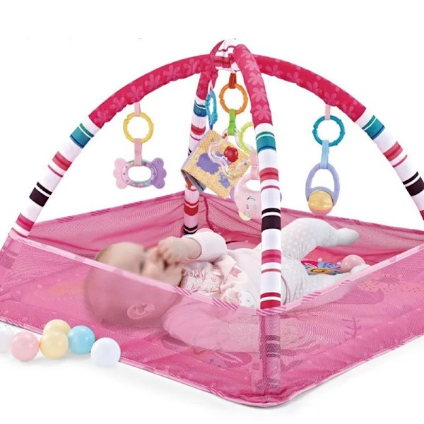Baby trening ramme kryping lek matte multifunksjon gjerde gulv småbarn aktivitet gym lek