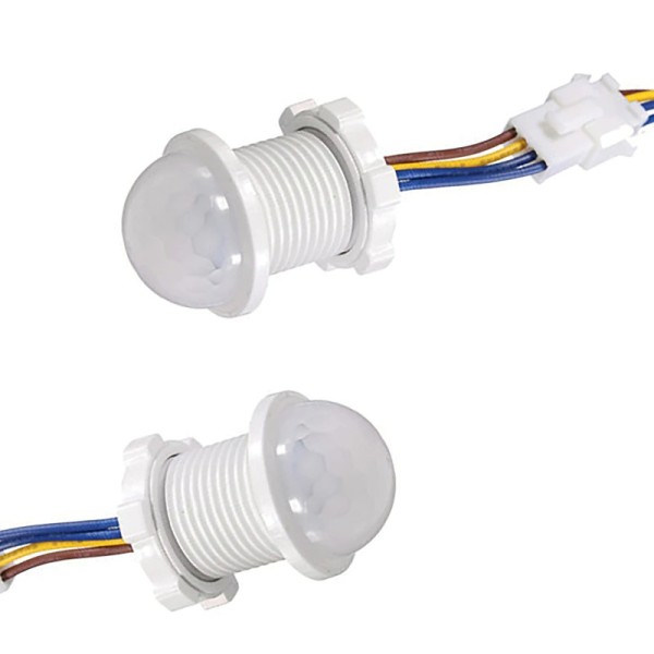 Mini LED Känslig Natt Ljus Hem Inomhus Utomhus Infrarött Ljus Rörelse Sensor Detektion