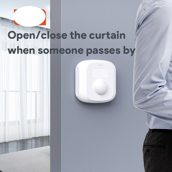 WiFi Zigbee Human Motion Sensor Smart Home PIR Motion Sensor Detektor Med Light Sensor