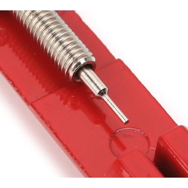 Rød metall justering klokke bånd rem armbånd link pinner fjerner reparasjon verktøy sett rød