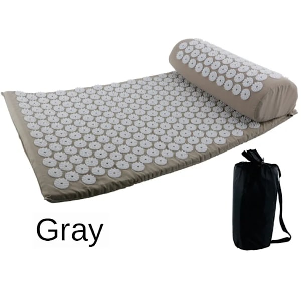 Yoga massasje matte akupressur avlastning stress rygg pute massasje yoga matte rygg smerte lindring nål pute med pute