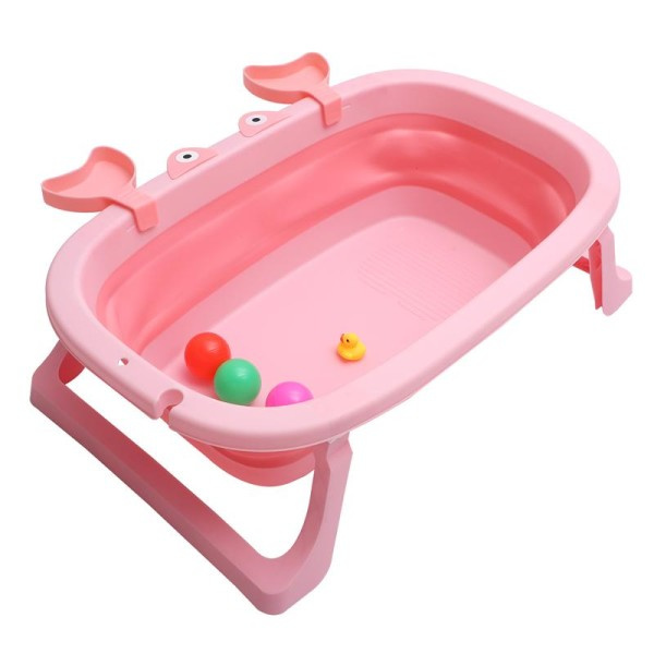 Tegneserie Baby Bruser Protable Badekar Karre Sammenfoldelig Baby Bruse Badekar Kæledyr Badekar Bar