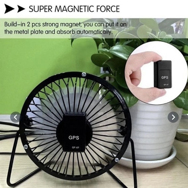 Mini Magnetisk GPS Spårare Lång Standby Magnetisk SOS Spårningsenhet