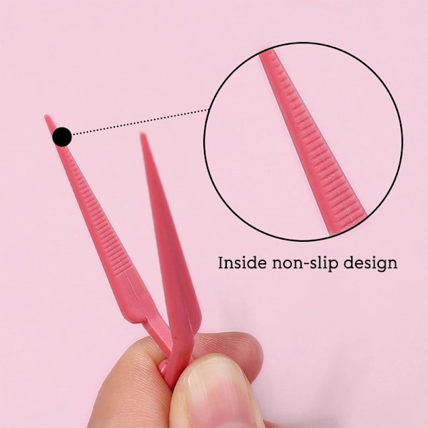 10 stykker Negle Klip Set Blandet Farve Neglekunst Farvning Beskyttelse Klips Manicure Værktøj