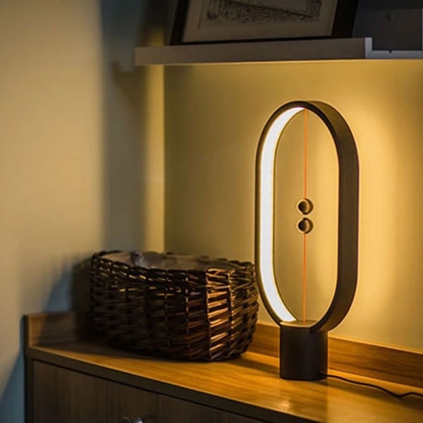 Creative pöytä LED mini tasapaino yö valo tasapaino lamppu USB