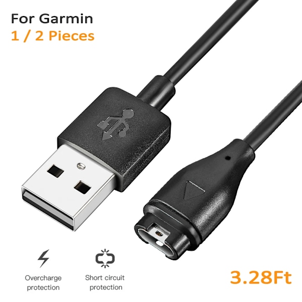 USB Opladning Kabel Data ledning Oplader til Garmin Instinct Vivoactive 3/4/4s Vivosport Forerunner