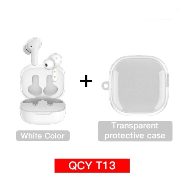 T13 Bluetooth Hovedtelefoner V5.1 Trådløs TWS Øretelefoner Touch Control Earbuds 4 mikrofoner