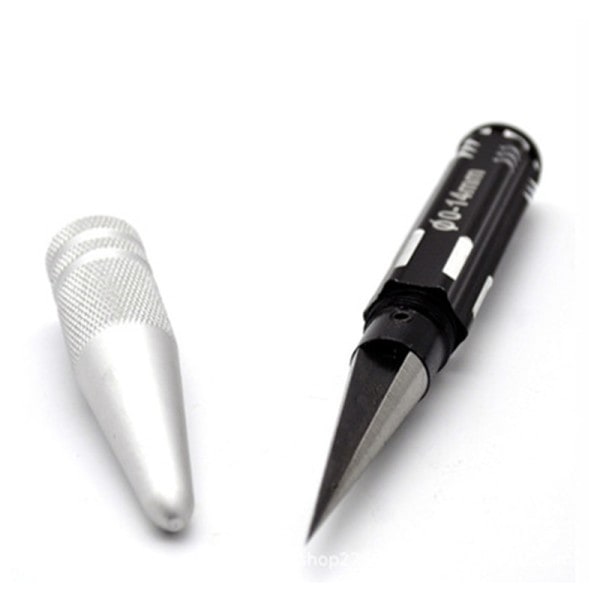 Rostfritt stål Taper Reamer Hål Expanderande Såg Öppnare Svart  Skruvmejsel Bit Diameter 0-14mm
