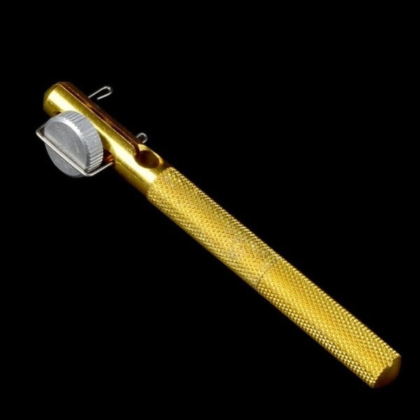 Aluminium legering metal manuel fiskeri krog tier dobbelthoved nål guld fiskeri line