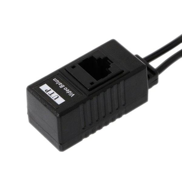1 par BNC Til RJ45 Passiv Video Strøm + Audio Balun Sender/mottaker For CCTV kamera