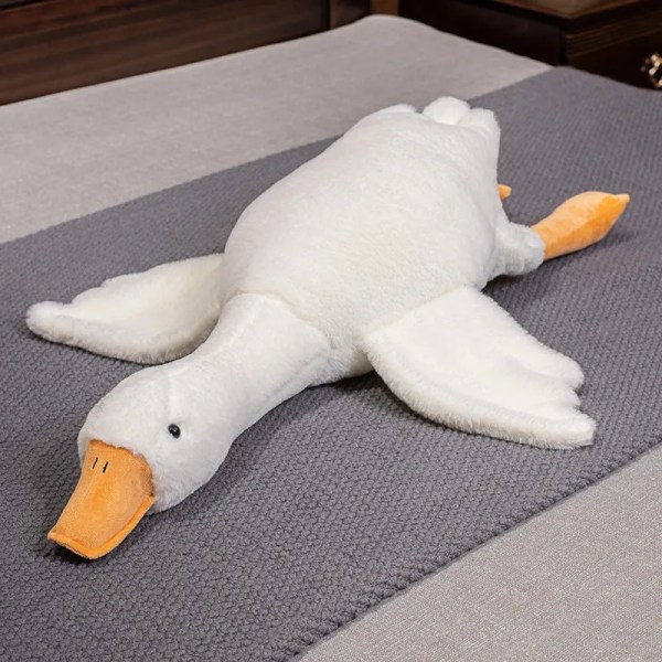 Uni tyyny söpö eläin täytetty joutsen hanhi pehmo nuket lattia matto