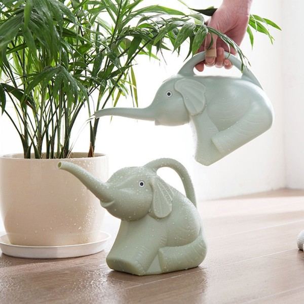 Elefant Form Vanddåse Krydde Hjem Have Blomster Planter Vandings Værktøj Sukkulenter Potte Havearbejde Vand flaske