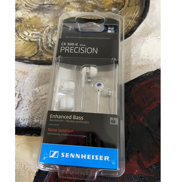 Deep Bass Øretelefoner 3,5 mm Kablet Stereo Musik Headset Sport Earbuds Precision HIFI Hovedtelefon