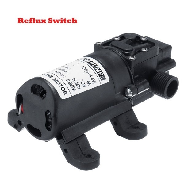 DC 12V 130PSI 6L/min Elektrisk Vatten Pump