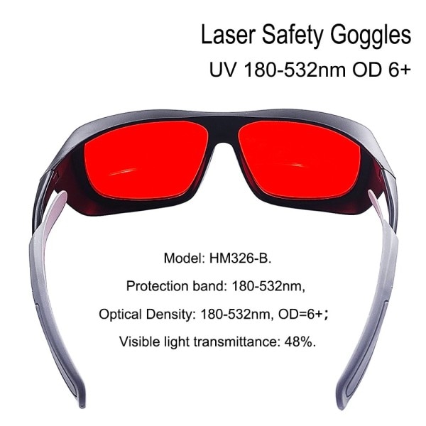 Professionella Laser glasögon Skyddsglasögon