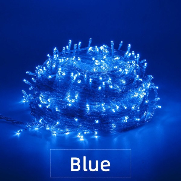 Jul Lys Led String Fairy Light 8 Modes Jule Lys Til Bryllup Fest Ferie Lys