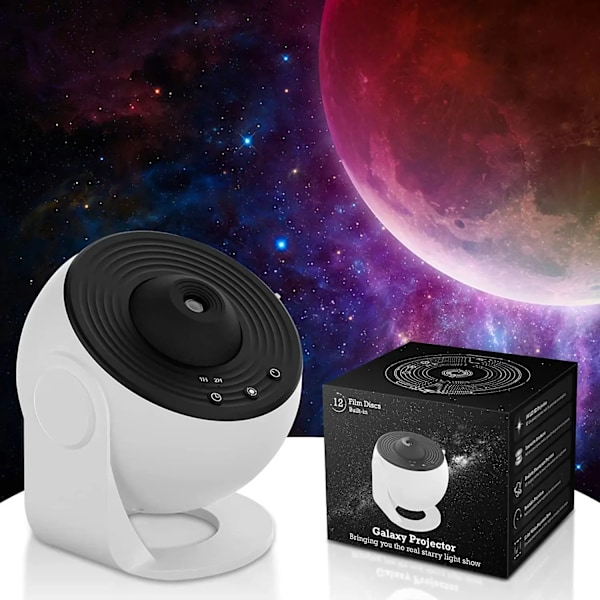 Night Light Galaxy Projector Starry Sky Projector 360° Rotate Planetarium Lampa
