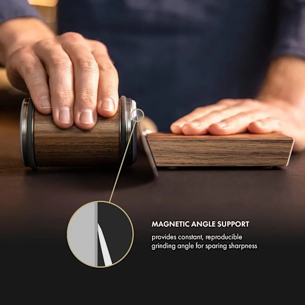 Rullande kniv vässare kit för rakad rulle kniv slipning med industri diamanter kock kniv set