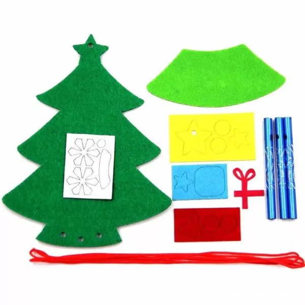 6 stykker jul pynt håndverk håndverk leker for barn