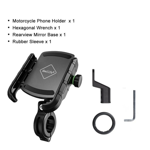 Motorcykel telefon holder til moto motorcykel spejl mobil stand