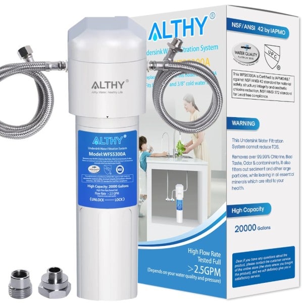 Under Sink Dricks Vatten Filter Renare
