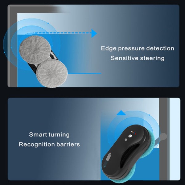 Ikkuna Cleaning Robot APP Smart Control Automaattinen vesi suihku lasi puhdas korkea imu teho pölynimuri puhdistin