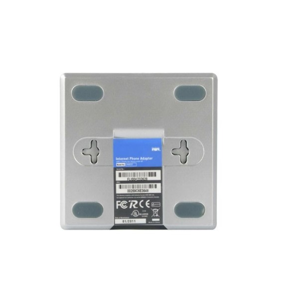 1Set Gateway 2 Porte SIP V2 Protokol Internet Telefon Voice Adapter med Netværk kabel