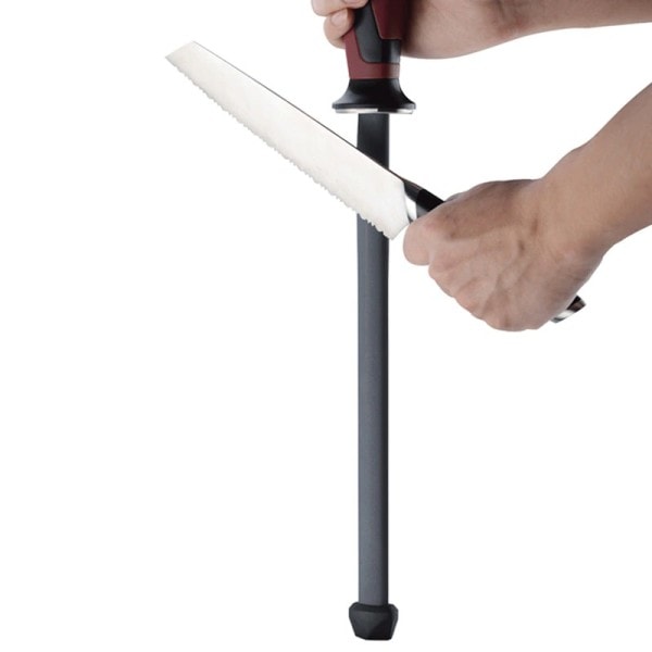 12 tum professionell  kök verktyg keramik diamant pinne stav slaktare kniv vässare