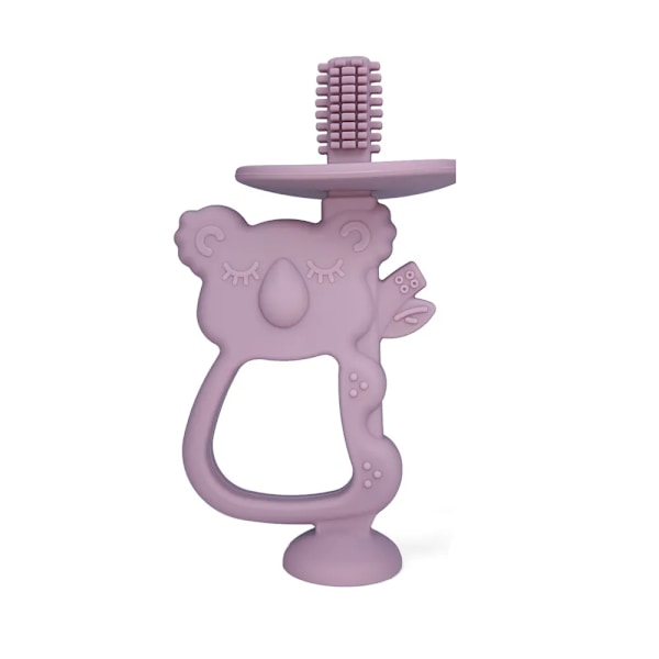 Baby Silicon Trening Tannbørste BPA Gratis Dyr Koala Safe Toddle Binning Tygge Leker