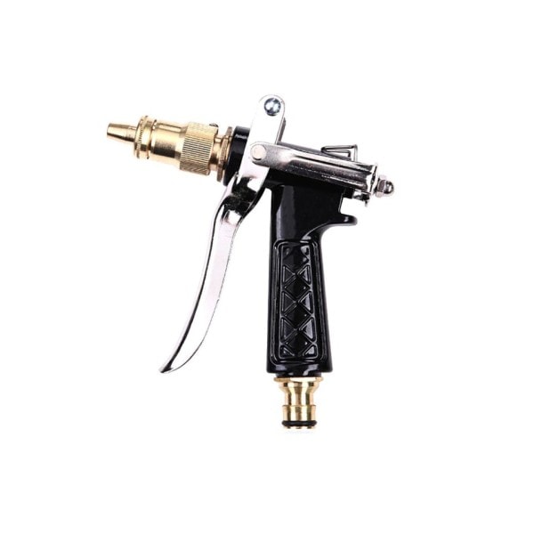 Metall Slange Dyse Høytrykk Hage Auto Bilvask Vann pistol Sprayer Justerbar Kobber Slange Spray