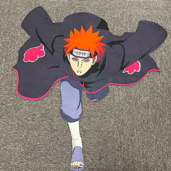 Anime Naruto Irregular Shape Custom Tæpper Stue Værelse Bad Køkken Mat Manga Kawaii Blødt Tæppe