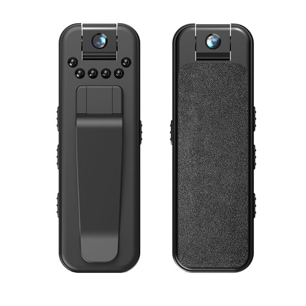 HD 1080P Mini Kamera Portabel Liten Digital Video Inspelare Polis BodyCam Infraröd Natt Vision Miniatyr Videokamera