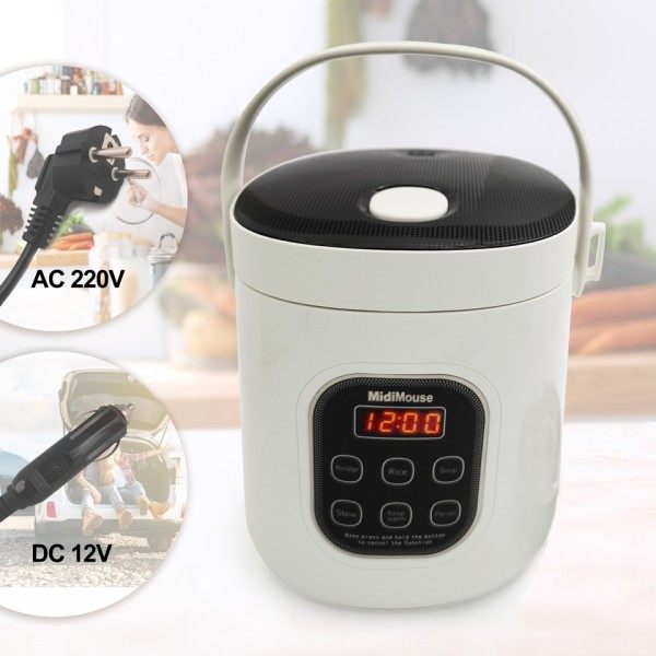 Ris koker brukt i bil og hjem 12v til 220v eller lastebil og hjem