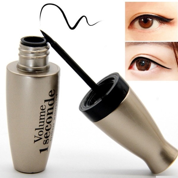 Flytande eyeliner lång varaktig vattenfast hård spets eyeliner penna penna vackert smink kosmetiskt verktyg