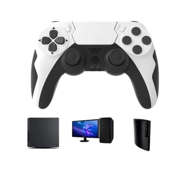 Trådlös Gamepad med Six Axis Gyroscope Game Controller For PS4 PS3 Console