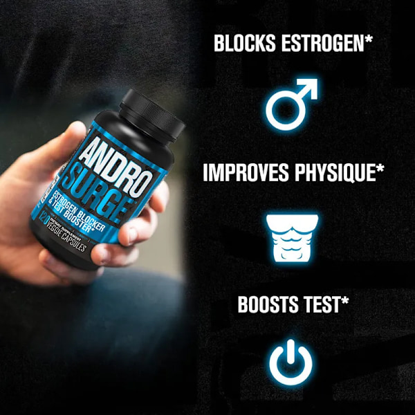 Ökade hormoner ger ändlös uthållighet och energi Främjar mager muskeltillväxt