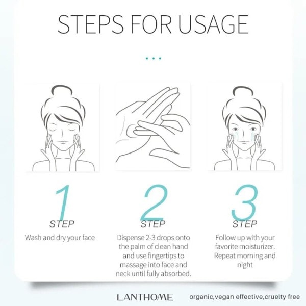 Pore Shrinking Ansigt Serum Fjerner Hormehoveder Mørke Pletter Acne Behandling Olie Kontrol Fugtgivende