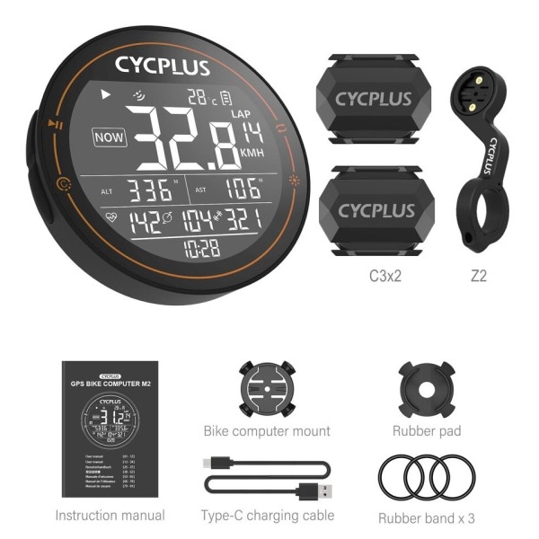 GPS Cykel Computer Cykling Speedometer Cykel Tilbehør Hastighed Kilometertæller