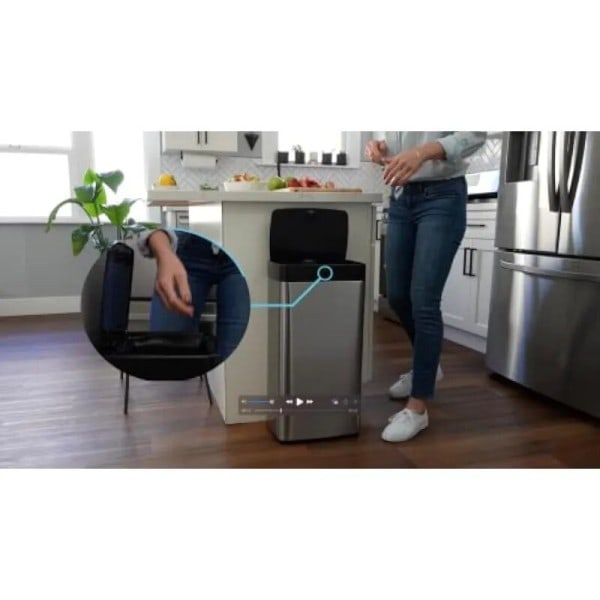 Sensor Affaldsspand Automatisk Berøringsfri Køkken Affaldsspand