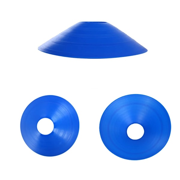 10 bitar Cone Set Fotboll Träningsutrustning för Kid Pro Disc Cones Agility Motion Hinder Undvika Sport Träning Tillbehör