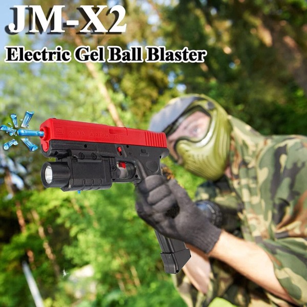 Elektrisk gel pistol til udendørs spil gel bold blaster pistol legetøj