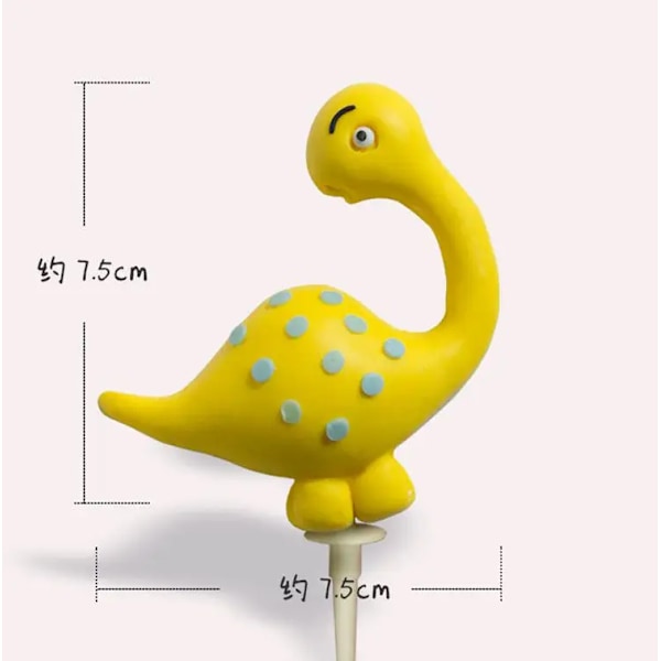 Dinosaurie Tårta Topper Födelsedag Pojke 1:a Tårta Fest Dinosaurie Fest Tema Tårta Inredning