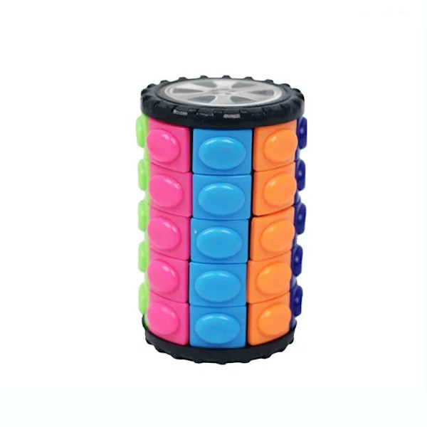Cube Majs Shape 3D Magic Tower Utveckla Intelligens med Rubik's Cube Dekompression Toy