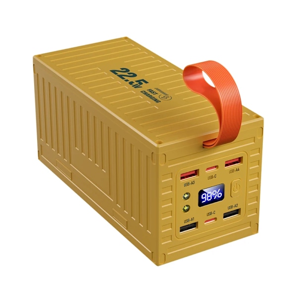 60000mAh Power Bank 22.5W PD QC 3.0 Lader Powerbank Stor Batteri Kapasitet Power Station Rask Lading For iPhone Xiaomi