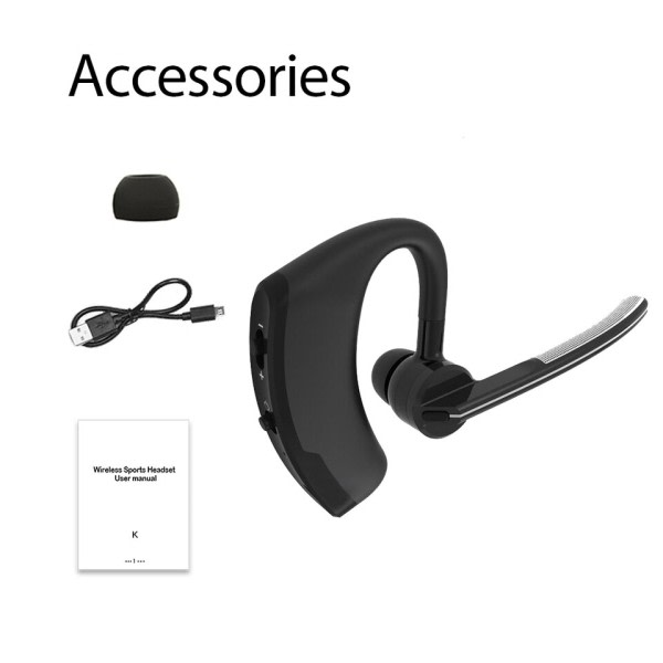 Korviin kiinnitettävä bluetooth kuulokkeet bluetooth 5.0 hands-free kuulokkeet mini langaton kuuloke