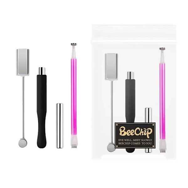 Bästa kvalitet 4 delar Multi Funktionell Nagelkonst Magnet Sten Mönster Absorberande Nagel Gel Kristall Magnetisk Bar Nagel Enhancement Verktyg
