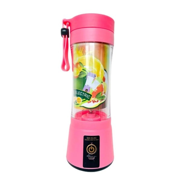 Bærbar Frugt Juice Blendere Sommer Personlig Elektrisk Mini Flaske Hjem USB 6 Klinge Juicer