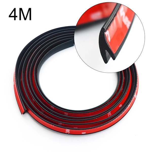 Y Shape Auto Window Gap Protection Bil Sealing Strips Gummi